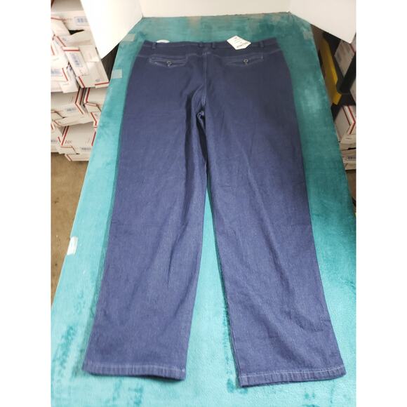 Jett Jeans Size 41x32 Mens Blue Pants Denim Stretch Mid Rise Straight NWT - Picture 9 of 12